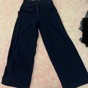 Lululemon Wide leg scuba sweatpants